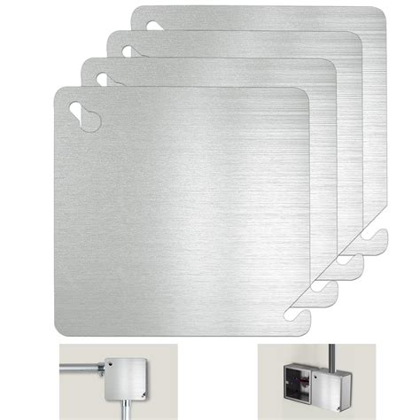 electrical box plates|4x4 metal electrical box cover.